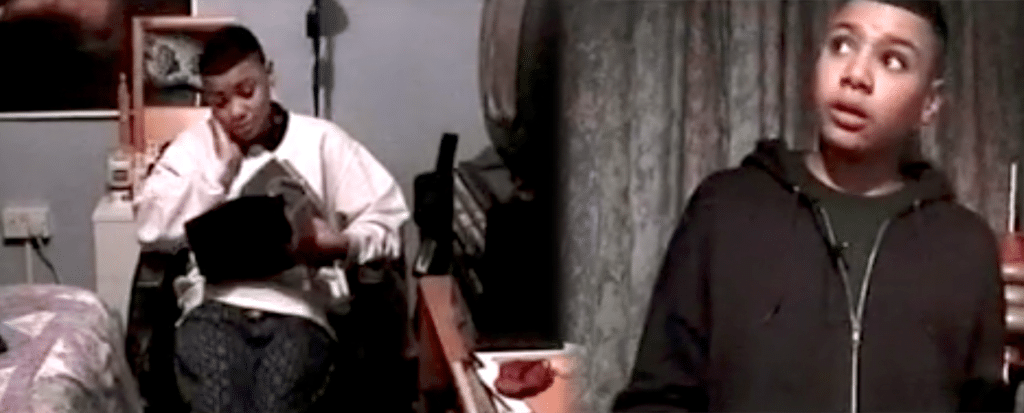 Images from video research conducted in 1994